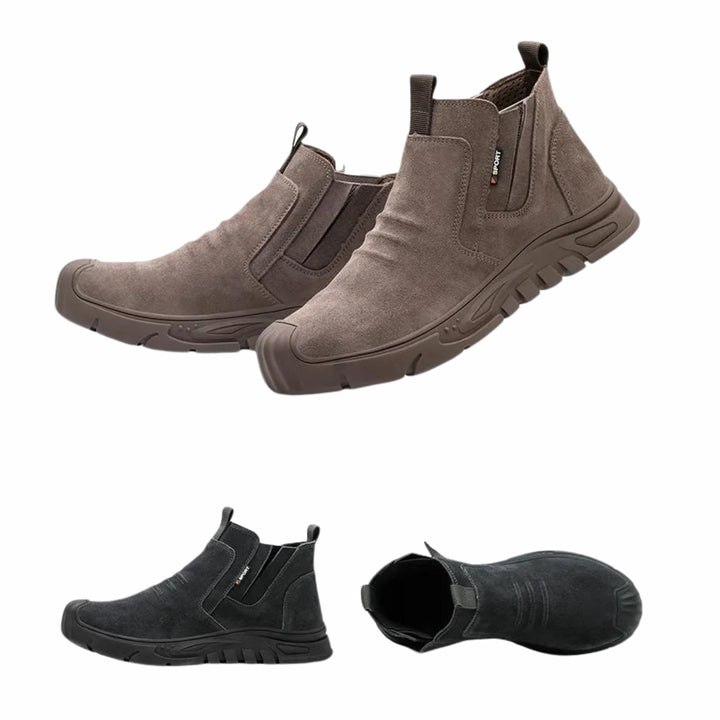 Men’s Steel-Toe Work Boots | Durable