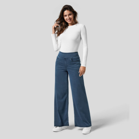 Women’s Comfortable High-Waist Trousers | Baggy