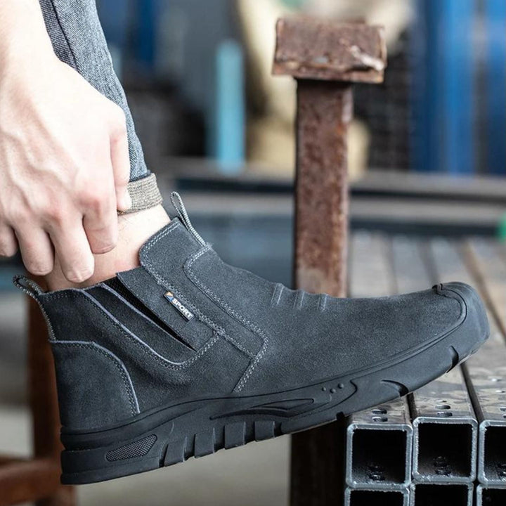 Men’s Steel-Toe Work Boots | Durable