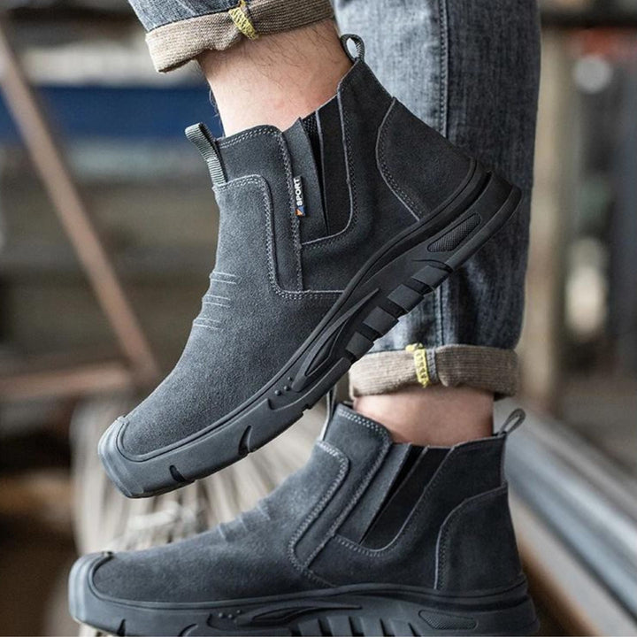 Men’s Steel-Toe Work Boots | Durable