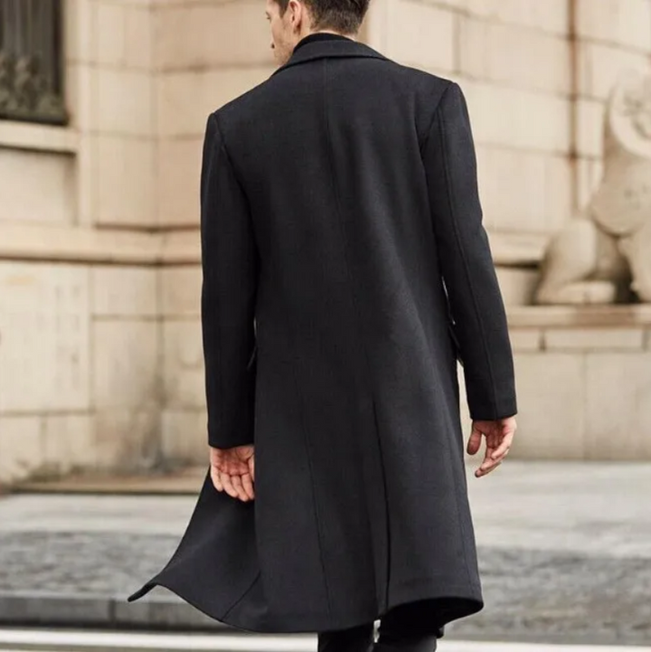 Men’s Slim Classic Coat | Long