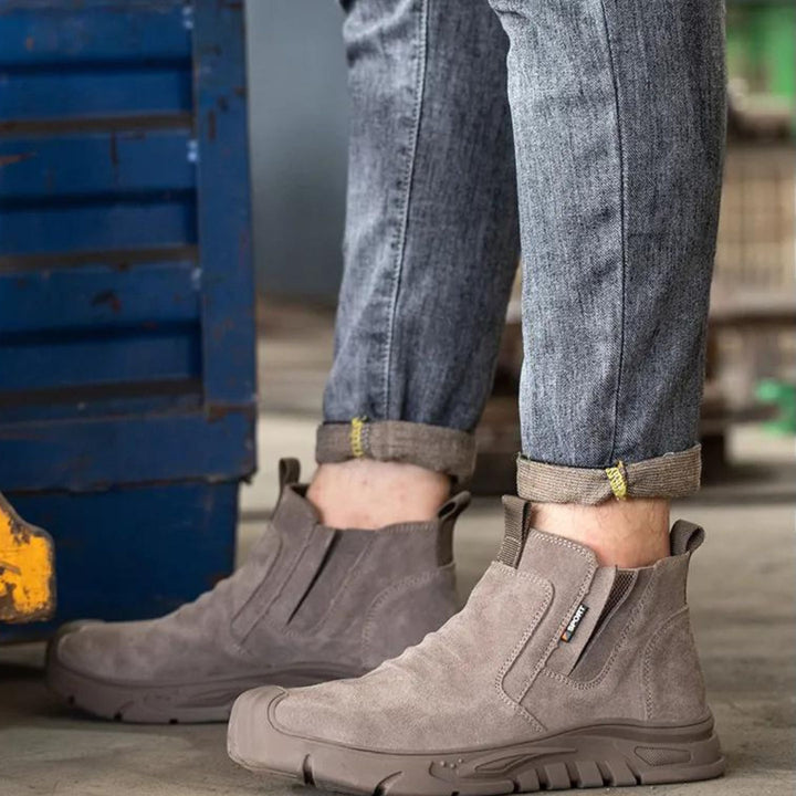 Men’s Steel-Toe Work Boots | Durable