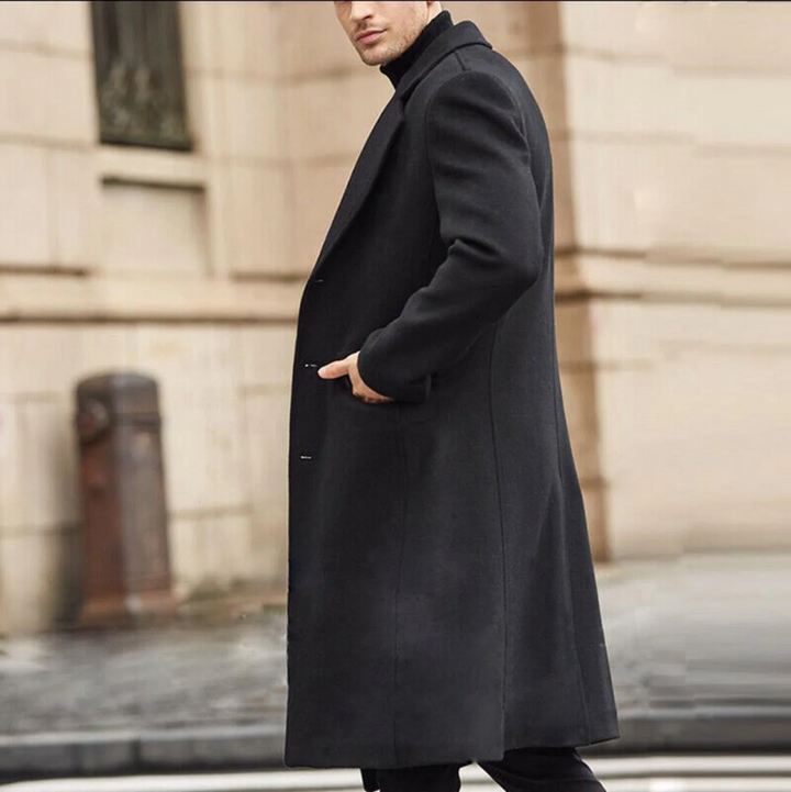 Men’s Slim Classic Coat | Long