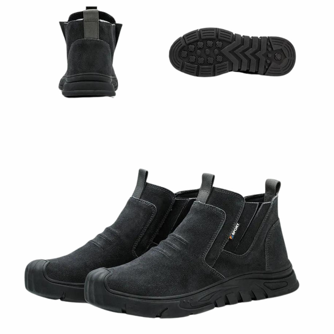 Men’s Steel-Toe Work Boots | Durable