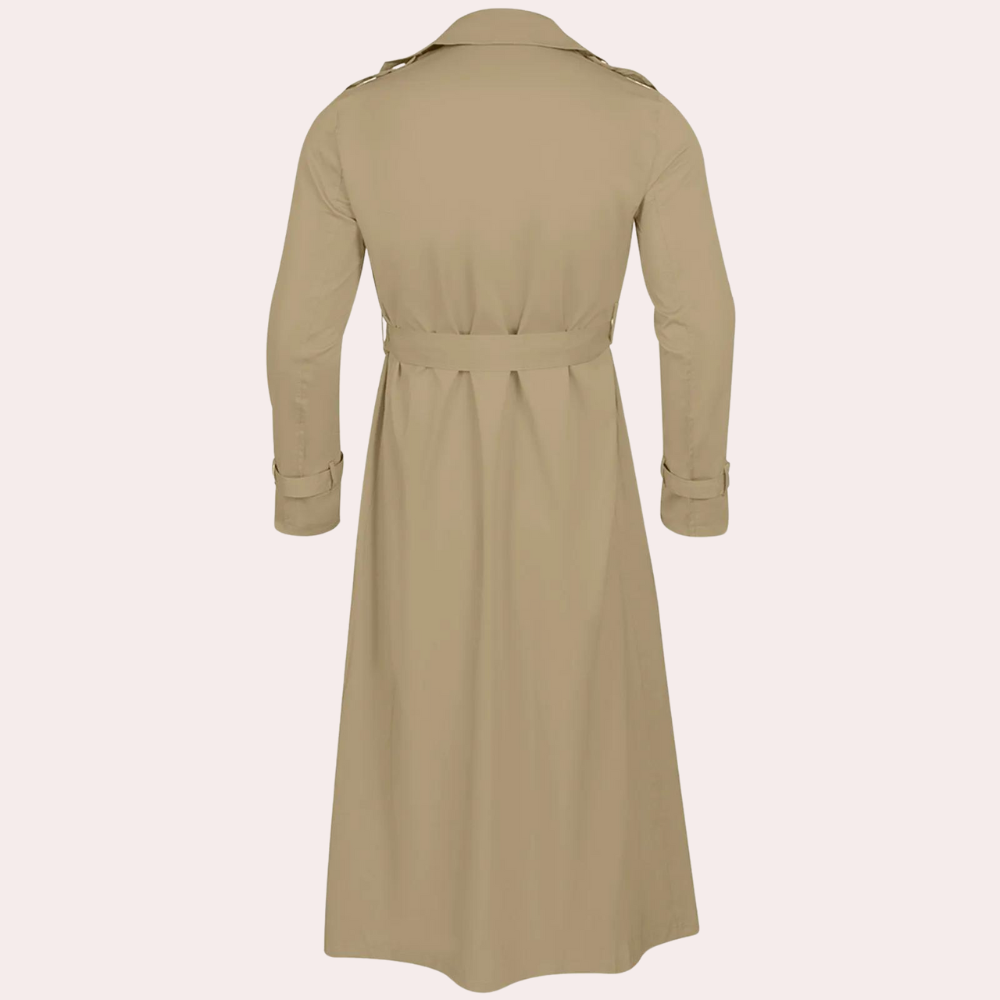 Men's Waterproof Trench Coat | Long