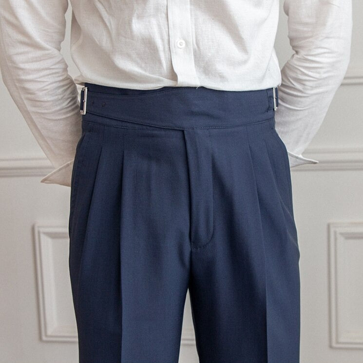 Men’s Classic Buckle Pants | Work