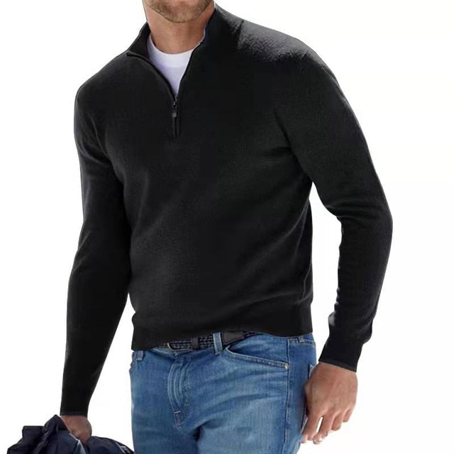 Men's Zip Sweater | Knit
