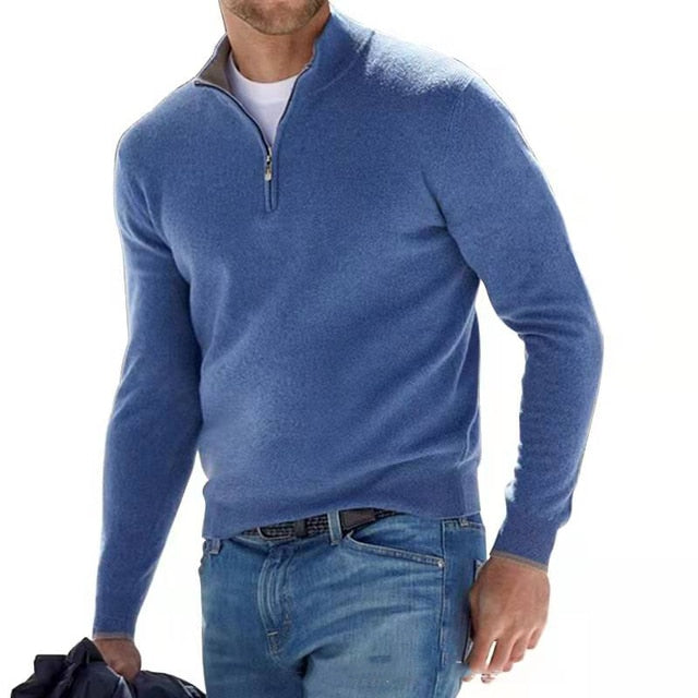 Men's Zip Sweater | Knit