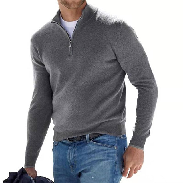 Men's Zip Sweater | Knit