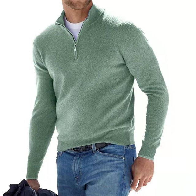 Men's Zip Sweater | Knit
