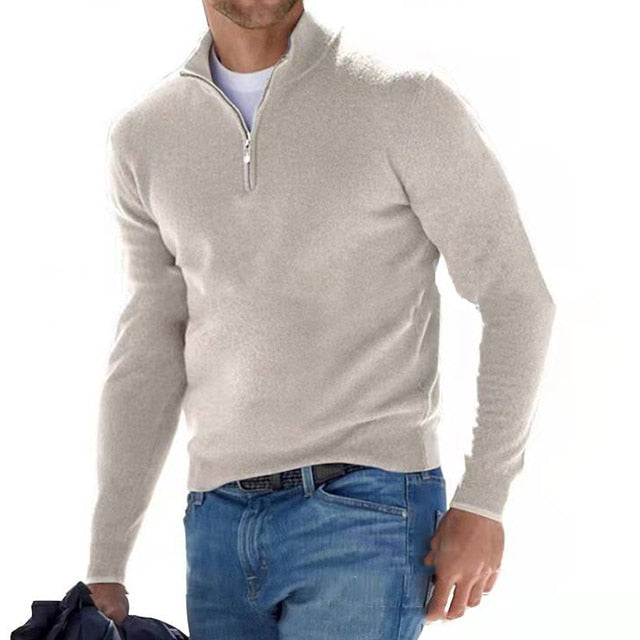 Men's Zip Sweater | Knit