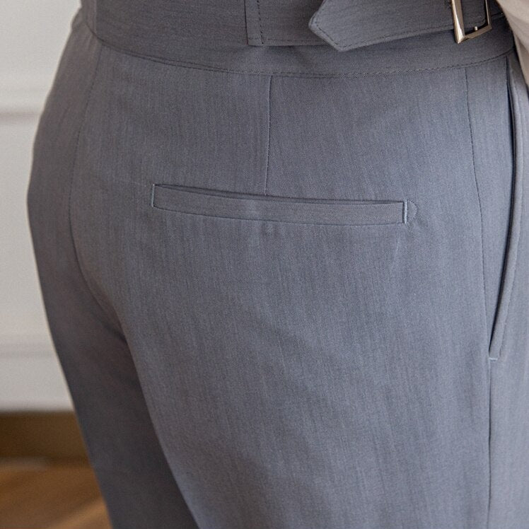 Men’s Classic Buckle Pants | Work