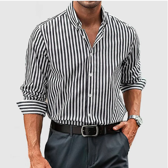 Men’s Cotton Shirt | Long Sleeve