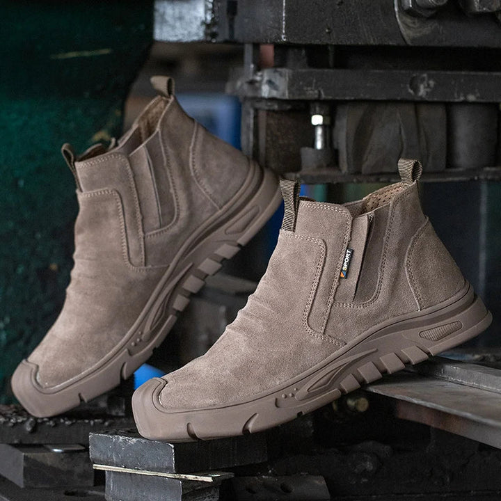 Men’s Steel-Toe Work Boots | Durable