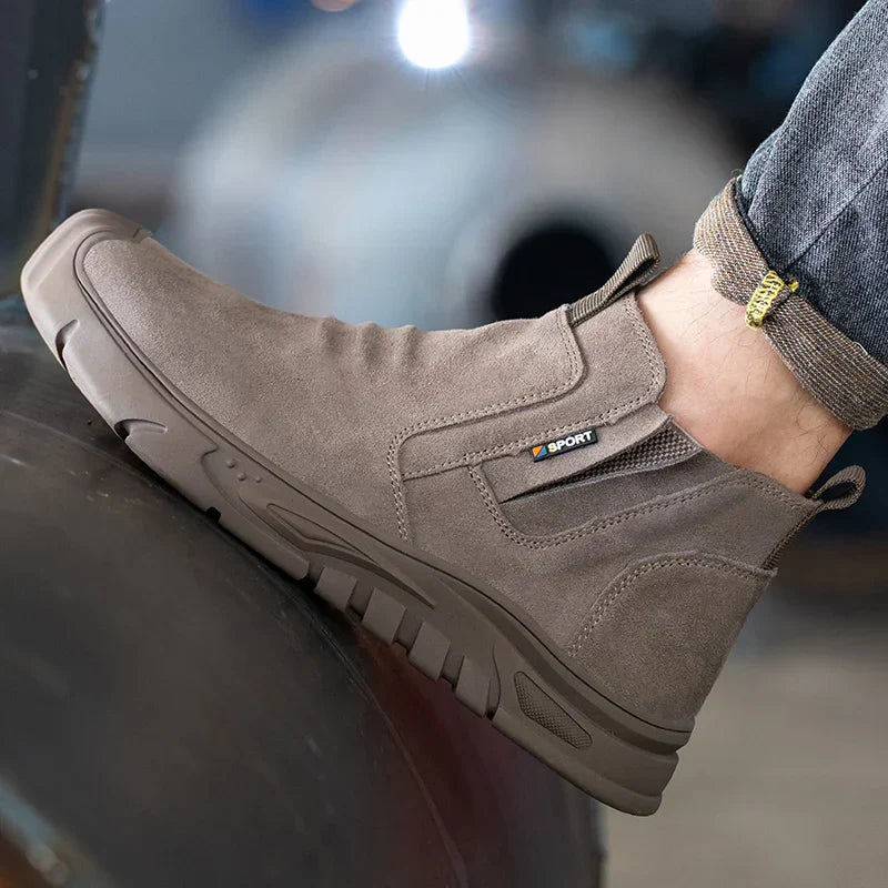 Men’s Steel-Toe Work Boots | Durable