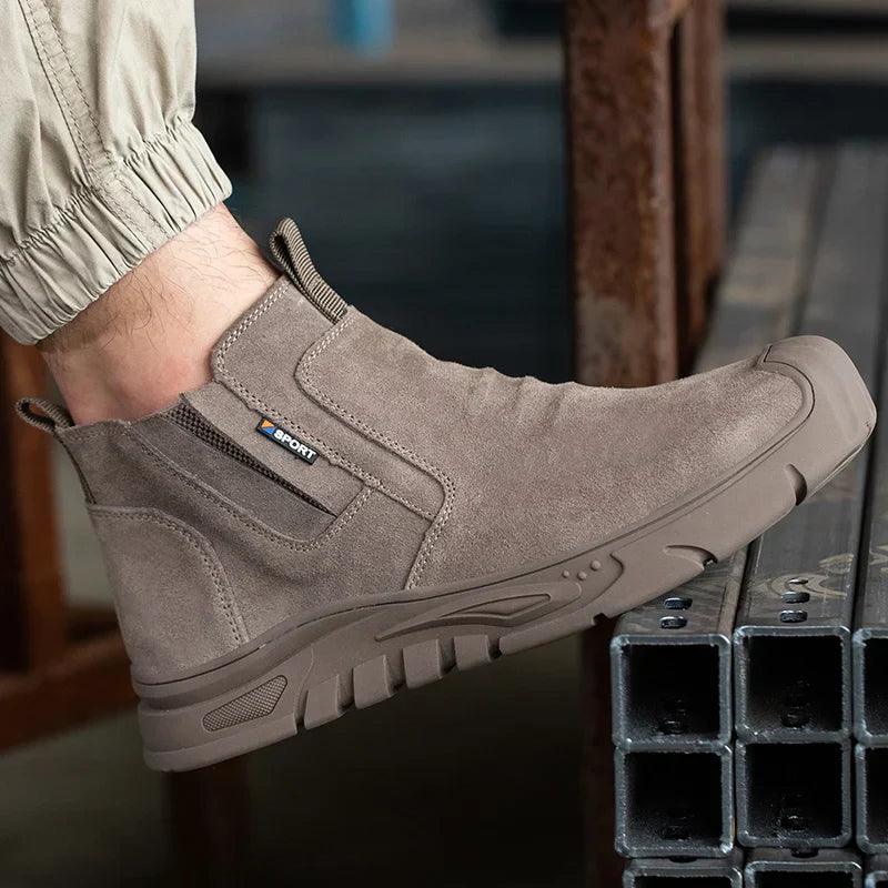 Men’s Steel-Toe Work Boots | Durable