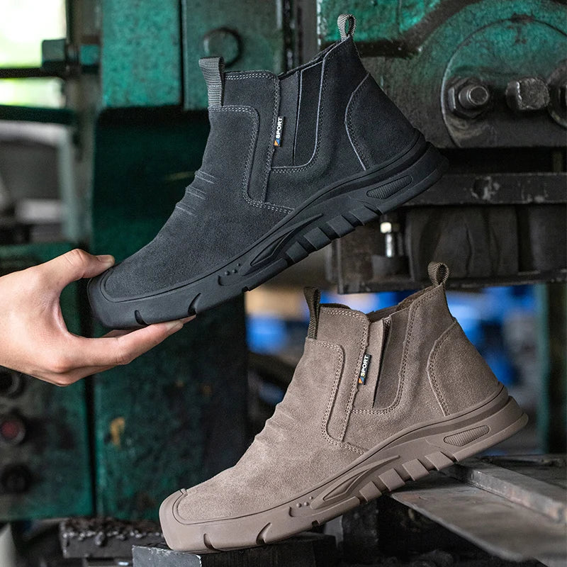 Men’s Steel-Toe Work Boots | Durable