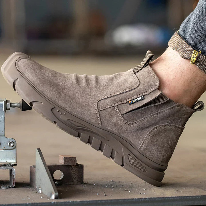Men’s Steel-Toe Work Boots | Durable