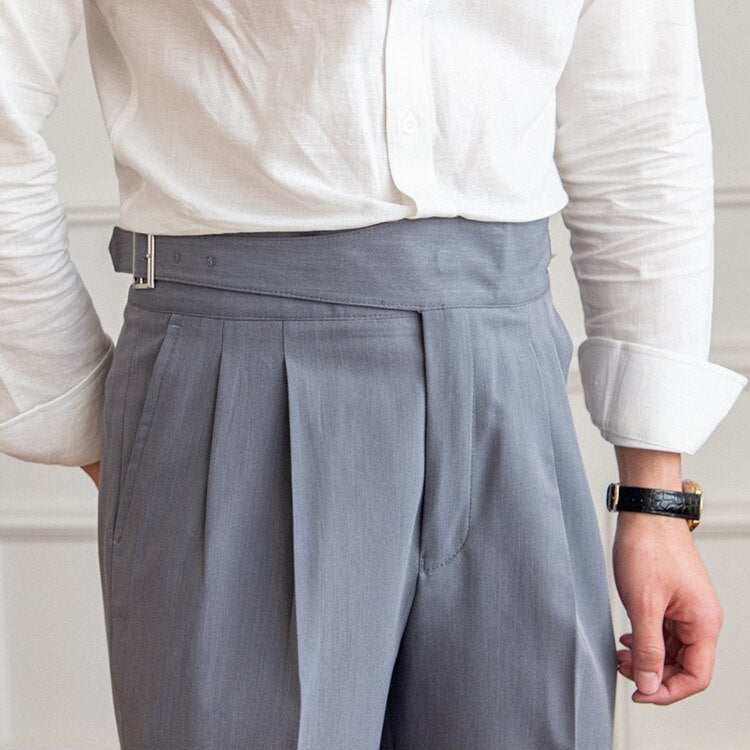 Men’s Classic Buckle Pants | Work
