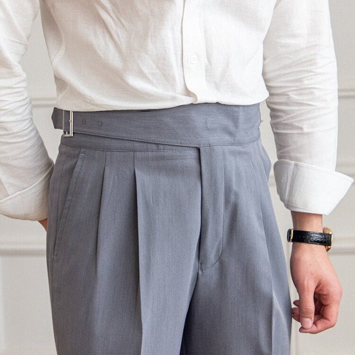 Men’s Classic Buckle Pants | Work