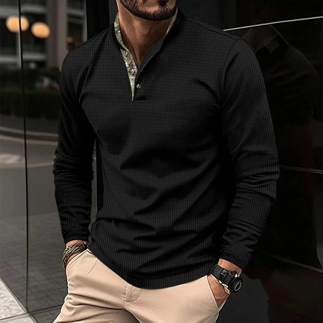 Stylish polo shirt for men | Long sleeves