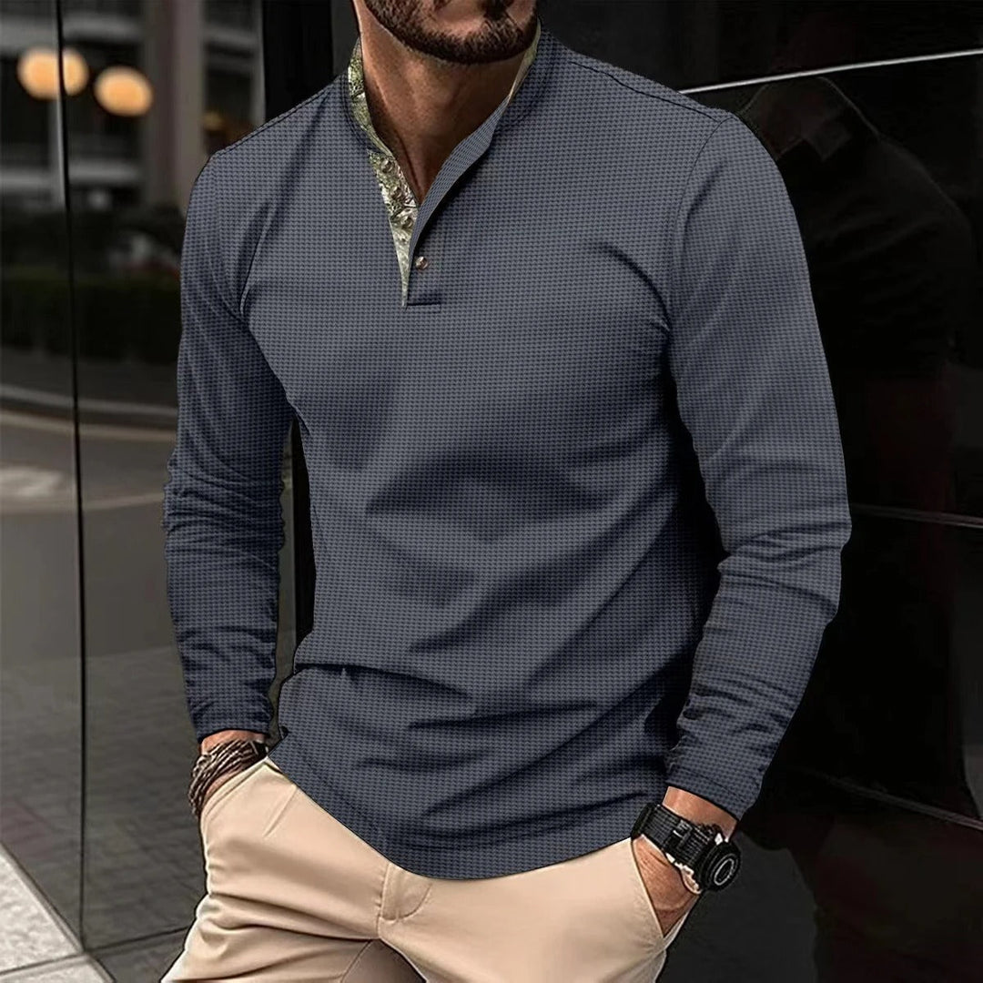 Stylish polo shirt for men | Long sleeves