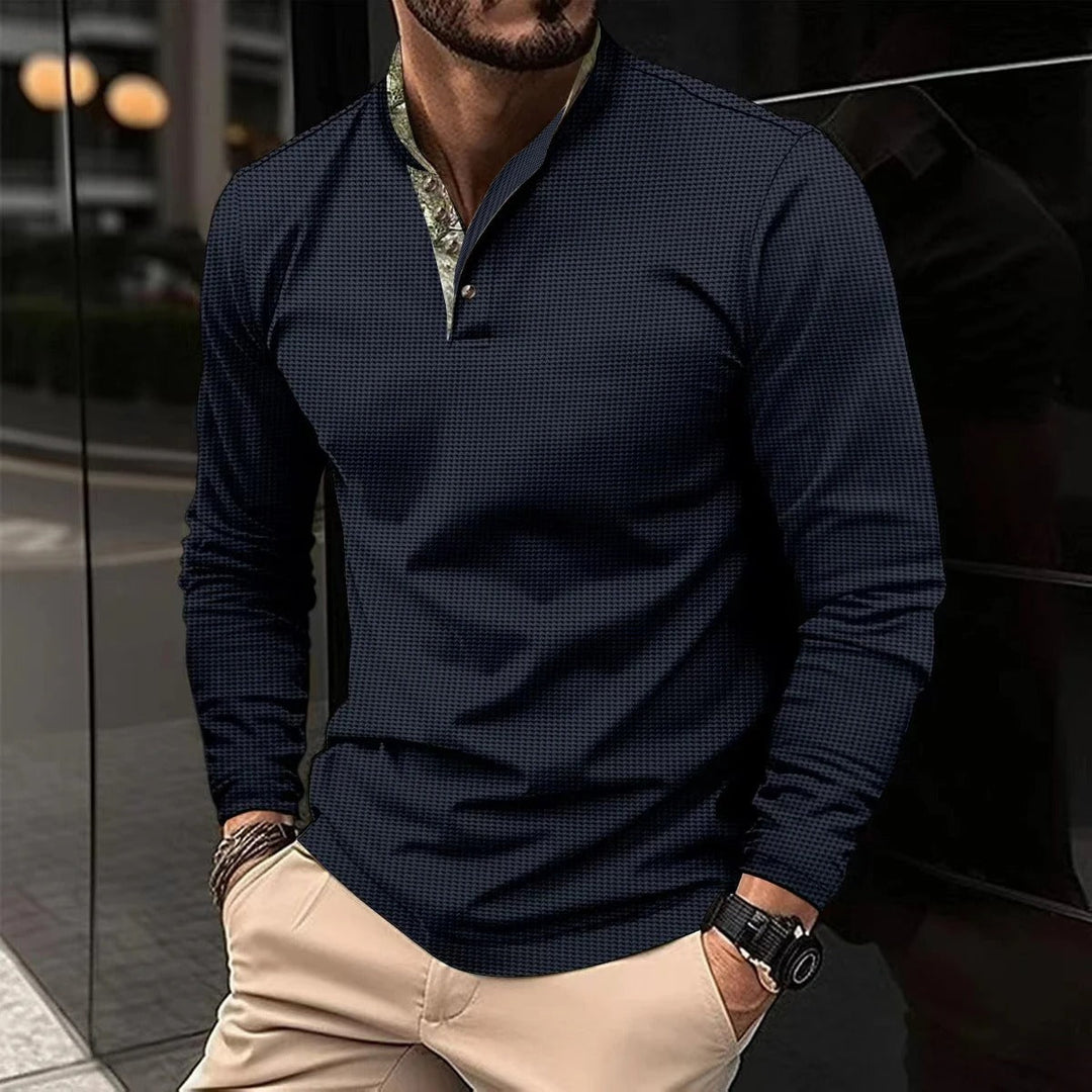 Stylish polo shirt for men | Long sleeves