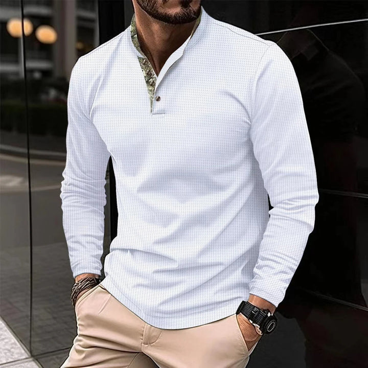 Stylish polo shirt for men | Long sleeves