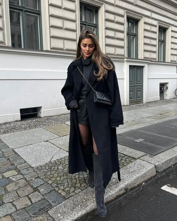 Women’s Elegant Long Coat | Winter