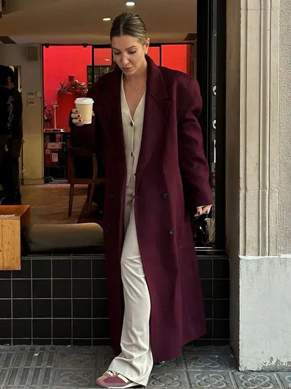 Women’s Elegant Long Coat | Winter